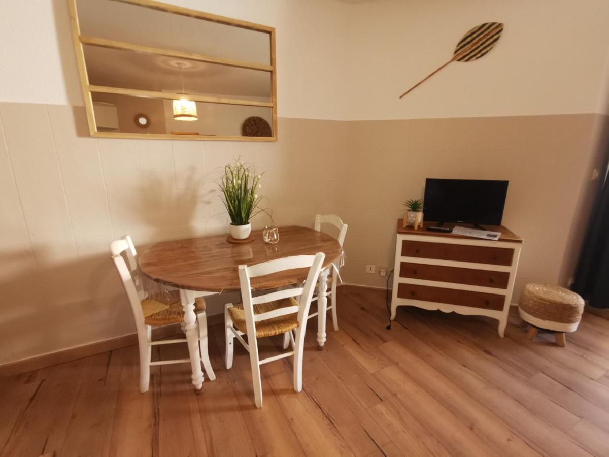 Appartement Cosy Sur La Presqu'Ile De Cap Coudalere Avec Piscine Ouverte Et Chauffee Le Barcarès Eksteriør billede