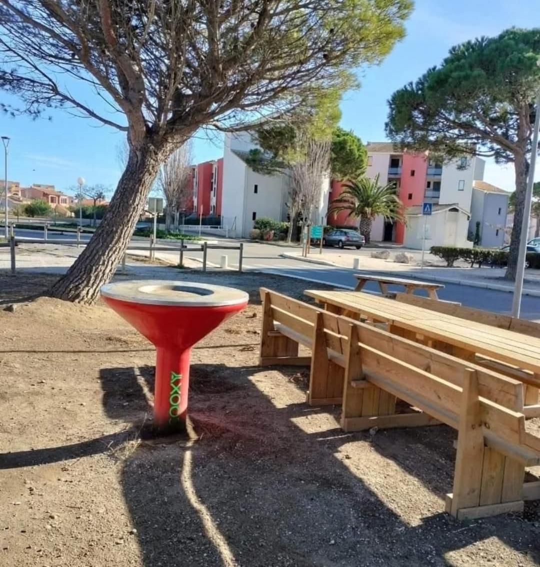 Appartement Cosy Sur La Presqu'Ile De Cap Coudalere Avec Piscine Ouverte Et Chauffee Le Barcarès Eksteriør billede